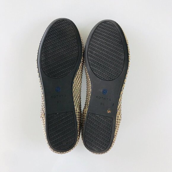 Rothy's The Round Womens  Multi Metallic Slip On Flats  Limited Edition size 9.5 - Picture 2 of 4